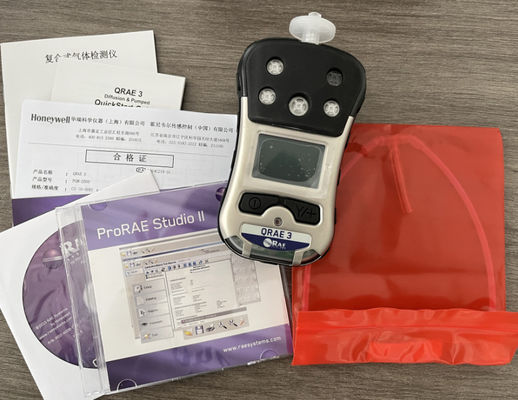 실시간 GPS 추적 및 맨 다운 알람을 갖춘 MicroRAE PGM-2600 무선 4 가스 안전 모니터