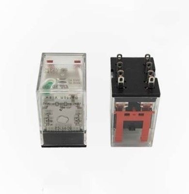 24VDC 동작, 662 Ω 코일 저항 및 DPDT 연락 양식