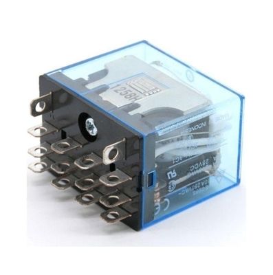 24VDC 동작, 662 Ω 코일 저항 및 DPDT 연락 양식
