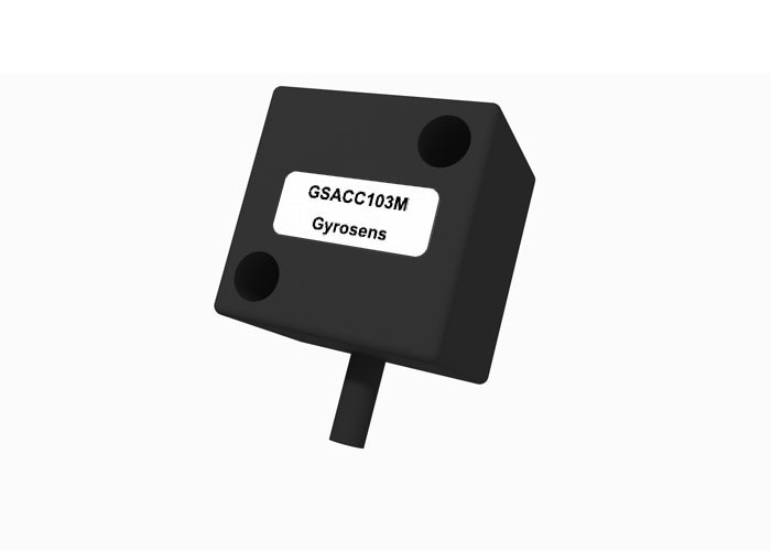 GSACC103M MEMS 가속도계, ±2000 g 범위, ≤ 5000 Hz 대역폭, 0.15mV/g 감도