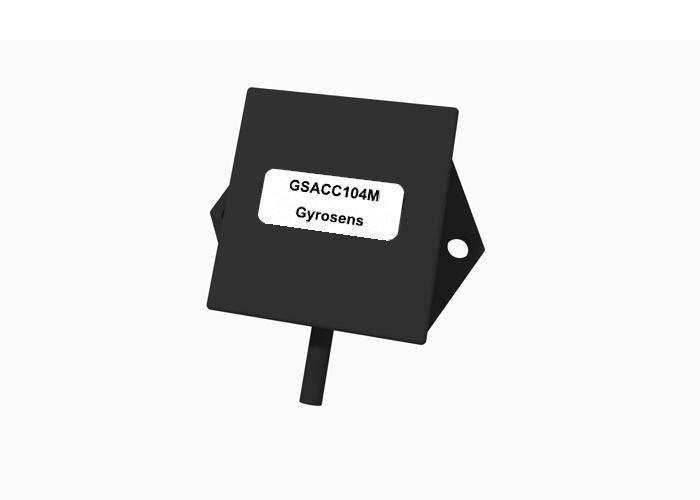 GSACC104M MEMS 가속도계, ±100 g 범위, 12±0.1 mA 바이어스 및 ≤ 1% Fs 비선형성, 선형 가속도 측정용