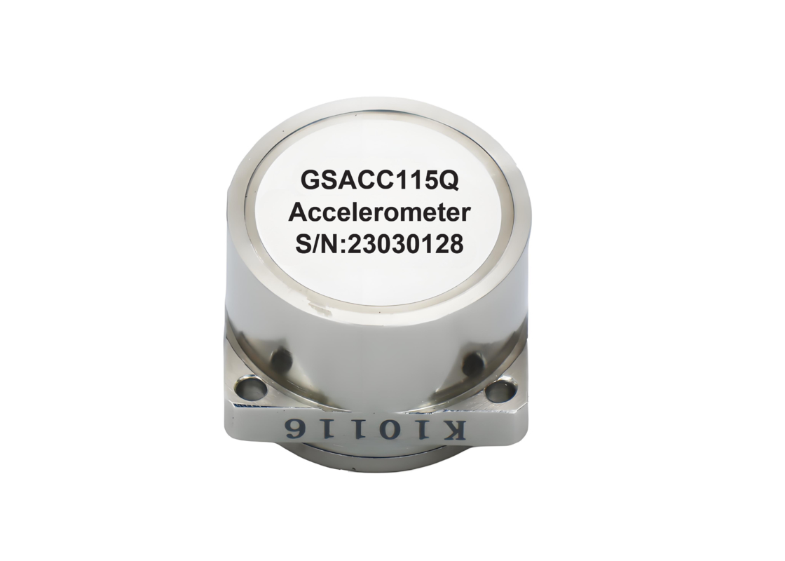 GSACC115Q 석영 유연 가속도 센서, ±30g 범위, 1.0～1.6mA/g 스케일 팩터, ≤50ug 바이어스 안정성