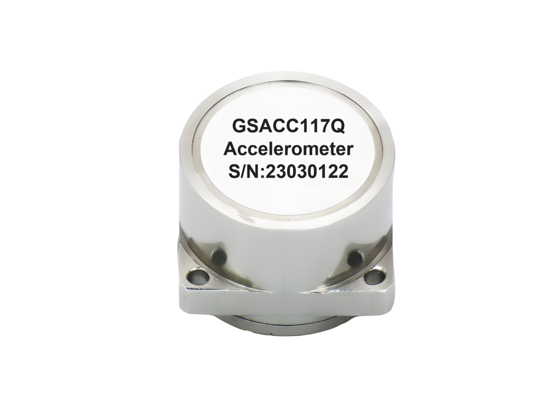 GSACC117Q 석영 유연 가속도 센서, ±10g 범위, ≤60ug 바이어스 안정성 및 100ug/°C 바이어스 온도 감도