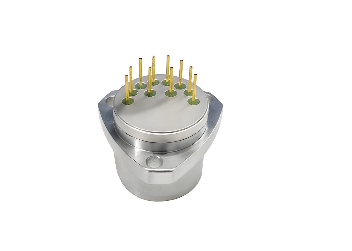 광범위한 부하 저항 범위의 석영 유연 가속도 센서, 삼각 정밀 장착 플랜지 및 바이어스 안정성 ≤100μg