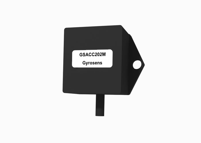 GSACC202M MEMS 가속도계 ±2g 범위 1000±30mV/g 감수성 및 항공기 안정성 제어용 50 Hz 대역폭