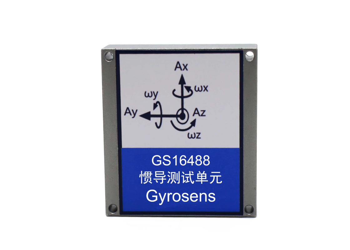 GS16488 관성 측정 장치, 1 채널 SPI, 바이어스 반복성 −40°C ≤ TA ≤ +85°C, 및 스케일 팩터 비선형성 FS=450 º/s
