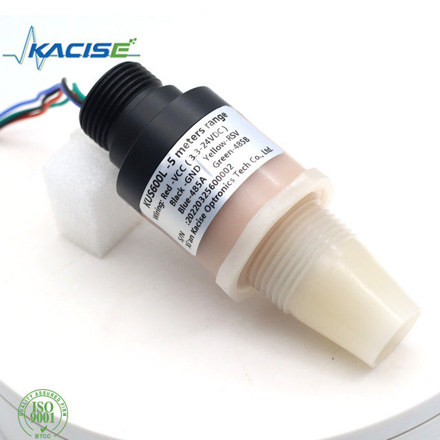 IP67 방수 PTFE 셸 초음파 변환기 센서 액체 레벨 측정용 25kHz 주파수
