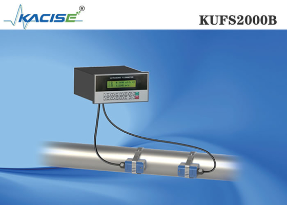 클램프 온 타입 초음파 흐름계 패널 마운트 KUFS2000B 정확도 ≤1%